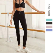 Load image into Gallery viewer, Women's Sports Lycra leggings High Waist Legency Fitness Sports Leggings Tummy Control Yoga Pant Gym Breathable Sportswear S-XL