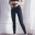 Load image into Gallery viewer, 2019 New Style Hem Any Shear Movement Gym Pants Female Laser Embroidered Double-Sided brocade gao Waist Hip Yoga Pants