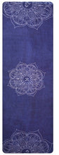Load image into Gallery viewer, High temperature yoga mat, anti slip, ultra-thin natural rubber, suede yoga mat, portable folding fitness pad travel mat