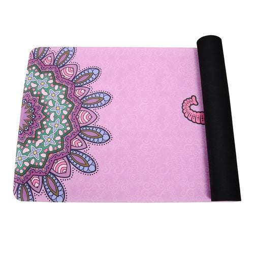 kinds of TPE Yoga Mat High Quality Rubber Pad Suede Natural Rubber Super Non-slip Yoga Mat Body Alignment