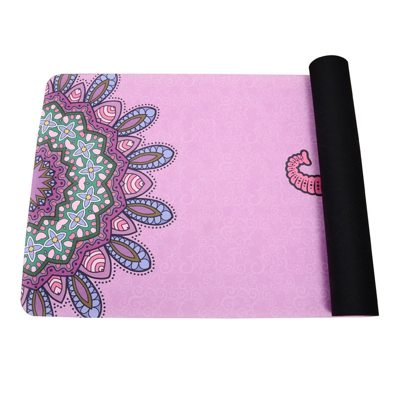 kinds of TPE Yoga Mat High Quality Rubber Pad Suede Natural Rubber Super Non-slip Yoga Mat Body Alignment