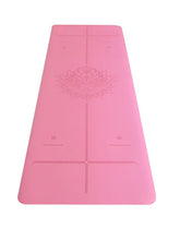 Load image into Gallery viewer, 5 MM TPE Yoga Mat With Position Line Non Slip Acupressure Exercise Pad Beginner Environmental Fitness Gym Mats With Bandages