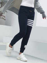 Load image into Gallery viewer, 2019 TB THOM brand women&#39;s fashion sweatpants four striped casual sport pants women cotton Jogging pants lady trousers
