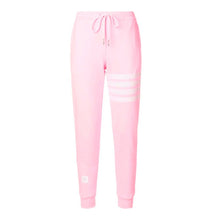 Load image into Gallery viewer, 2019 TB THOM brand women&#39;s fashion sweatpants four striped casual sport pants women cotton Jogging pants lady trousers