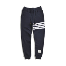 Load image into Gallery viewer, 2019 TB THOM brand women&#39;s fashion sweatpants four striped casual sport pants women cotton Jogging pants lady trousers