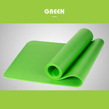 Load image into Gallery viewer, Women Yoga Mat Workout Fitness Gymnastics Mats Bag Carrier Thick Knee Exercise Pad Accupressure Mat 1830*610*10mm