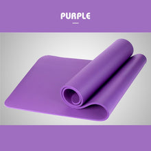 Load image into Gallery viewer, Women Yoga Mat Workout Fitness Gymnastics Mats Bag Carrier Thick Knee Exercise Pad Accupressure Mat 1830*610*10mm