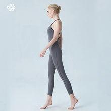 Load image into Gallery viewer, Yoga Jumpsuit Sexy Women&#39;s Tracksuit Yoga Pants High Waist Gym Play suit Push up Slim Sport Backless Top Running Sportswear Soft