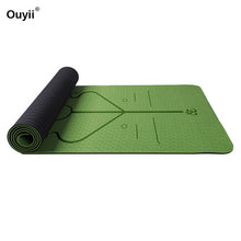 Load image into Gallery viewer, Thickness 8mm Double Color Non-slip Beginner Yoga Mat TPE Waterproof Health Safety Fitness Mat Lose Weight Exercise Pad 183*80cm