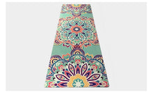 Load image into Gallery viewer, Leisure time sports yoga mat printing Rainbow flower skid resistance environmental protection Natural rubber Not allergic
