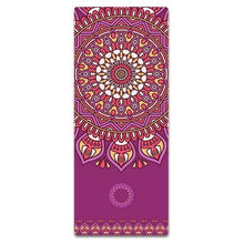 Load image into Gallery viewer, free shipping heat transfer printing high quality 4mm thickness natural rubber yoga mat print