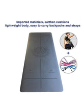 Load image into Gallery viewer, 1830*680*5mm TPE Yoga Mat Non-Slip Sport Gym Soft Pilates Mats Natural Rubber Acupressure Workout Fitness Exercise Mat For Gym