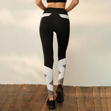 Load image into Gallery viewer, Black White Women High Waist Yoga Leggings Sport Sexy Workout Female Fitness Running Super Stretchy Full Yoga Pants Top Quality