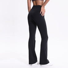 Load image into Gallery viewer, NWT 2019 Tummy Control Full Pant Boot Cut Yoga leggings workout Running Exercie Gym leggings 4 Way Stretch Boot Leg Yoga Pants