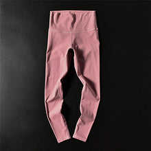 Load image into Gallery viewer, Soft Naked Feel High Waist Gym Fitness Leggings Women Push Up Hip Workout Running Tights Sweat-wicking Stretch Ankle Yoga Pants