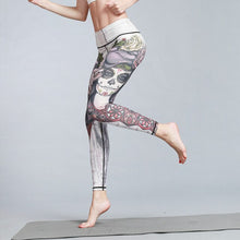 Load image into Gallery viewer, New Fitness Yoga Pants Women Sports Leggings 3D Printed Workout Hot Running Leggings Sexy Push Up Gym Wear Elastic Slim Pants