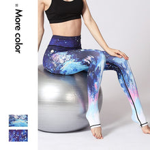 Load image into Gallery viewer, Yoga Pants 2019 Sport Trousers Women Sports Leggings For Fitness Sexy Gym Clothes Print Full Length Elastic Waist High Waist New