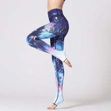 Load image into Gallery viewer, Yoga Pants 2019 Sport Trousers Women Sports Leggings For Fitness Sexy Gym Clothes Print Full Length Elastic Waist High Waist New