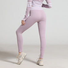 Load image into Gallery viewer, Hip-up Yoga Pants Running Fitness Sport Stripes Body-building Sportswear Leggins Women Gym Seamless Leggings Jogging Femme 2019