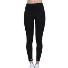 Load image into Gallery viewer, Gym Leggings with Pocket Colorvalue Breathable Mesh Running Jogger Tights Women Stretchy Sport Fitness Pants Reflective Yoga