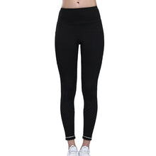 Load image into Gallery viewer, Gym Leggings with Pocket Colorvalue Breathable Mesh Running Jogger Tights Women Stretchy Sport Fitness Pants Reflective Yoga