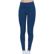 Load image into Gallery viewer, Gym Leggings with Pocket Colorvalue Breathable Mesh Running Jogger Tights Women Stretchy Sport Fitness Pants Reflective Yoga