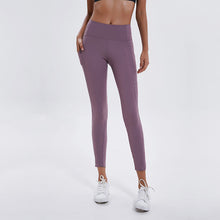 Load image into Gallery viewer, Women Sports Yoga Leggings Running Pants with Good Quality Stretch Fabric Mesh Outside Pockets Sexy Tight Free Shipping