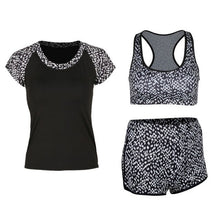 Load image into Gallery viewer, 2018 New Track Suit For Women Yoga Set Tights Gym Elastic Yoga Pants for Women Fitness Comfortable Sports Bra 4pcs/Set Sports