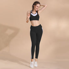 Load image into Gallery viewer, Tracksuit for Women Sportswear Sets Yoga 2 Pieces Tank Top Vest Bra and Pants Leggings Tight Fitness Tight Gym Running Pants