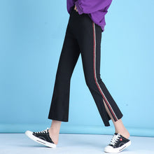 Load image into Gallery viewer, Casual Streetwear trousers 2019 NEW Fashion Trousers Spring Summer Pant Femme slit pant Women pocket Sport pants Elastic Fabric