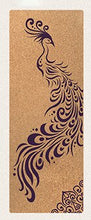 Load image into Gallery viewer, Fitness Nature Printed Wooden Jute Design Tasteless Cork Jute Yoga Mat