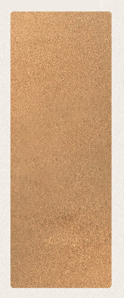 Multifunctional Cork Rubber Fitness Exercise Wood Grain Training Yoga Mat