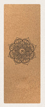 Load image into Gallery viewer, Multifunctional Cork Rubber Fitness Exercise Wood Grain Training Yoga Mat