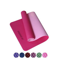 Load image into Gallery viewer, by dhl or ems 5pcs TPE Yoga mat fitness Three parts environmental tasteless        fitness yoga gym exercise mats 183*61*0.6