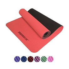 Load image into Gallery viewer, by dhl or ems 5pcs TPE Yoga mat fitness Three parts environmental tasteless        fitness yoga gym exercise mats 183*61*0.6
