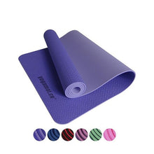 Load image into Gallery viewer, by dhl or ems 5pcs TPE Yoga mat fitness Three parts environmental tasteless        fitness yoga gym exercise mats 183*61*0.6
