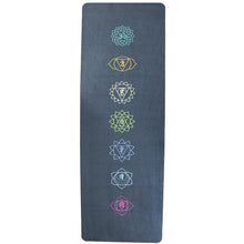 Load image into Gallery viewer, 5.5mm Yoga Mat Non-slip Fitness Slim Natural Rubber esterilla Yoga Gym Mats Environmental Tasteless Pad Fitness Mat