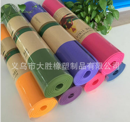 12pcs/lot Eco-friendly TPE yoga mat'sThick Exercise Fitness Physio Pilates Gym Mats 183*61*0.6cm PROFFESSIONAL QUALITY
