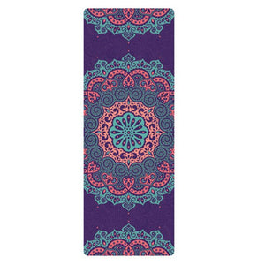 1.5mm Yoga Mat Ultra-thin Portable Fitness Esterilla Mats Natural Rubber Yoga Travel Non-slip Towel Pilates Fitness Mat