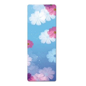 1.5mm Yoga Mat Ultra-thin Portable Fitness Esterilla Mats Natural Rubber Yoga Travel Non-slip Towel Pilates Fitness Mat