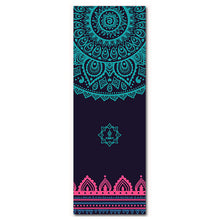 Load image into Gallery viewer, Suede Natural Rubber Yoga Mat Anti Slip Sweat Absorption 183*61cm*3.5mm Yoga Pad Fitness Gym Sports Exercise pad Yoga Mats