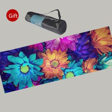 Load image into Gallery viewer, Suede Natural Rubber Yoga Mat Anti Slip Sweat Absorption 183*61cm*3.5mm Yoga Pad Fitness Gym Sports Exercise pad Yoga Mats