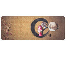 Load image into Gallery viewer, 183*68*4mm Chamois Suede Natural RubberThick Yoga Mats Fitness Environmental Exercise Fitness Yoga Gymnastics Mats Indoor