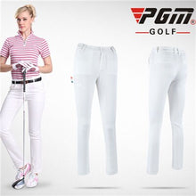 Load image into Gallery viewer, Ladies High Elastic Golf Pants Womens Quick Dry Trousers Can Inserted Ball Tee Trousers Female Slim Stretch Sports Pants AA51868