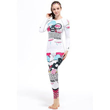 Load image into Gallery viewer, Life on track Women Running Workout Leggings Tights Sports Suits Set Cycling Workout Top&amp;Pants Female Fitness Trousers Gym Slim