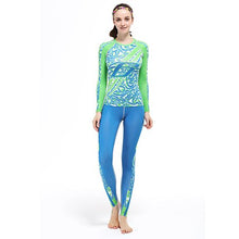 Load image into Gallery viewer, Women Life on track Elasticity Sports Sets Yoga Running Jogging Clothes&amp;Pants Aerobics Gym Female Fitness Breathable Suit