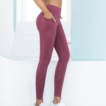 Load image into Gallery viewer, High Quality Ankle-Length Pants Yoga Ladies High Waist Stretch Breathable Quick-Drying Tights Sports Yoga Pants Women Size S-L
