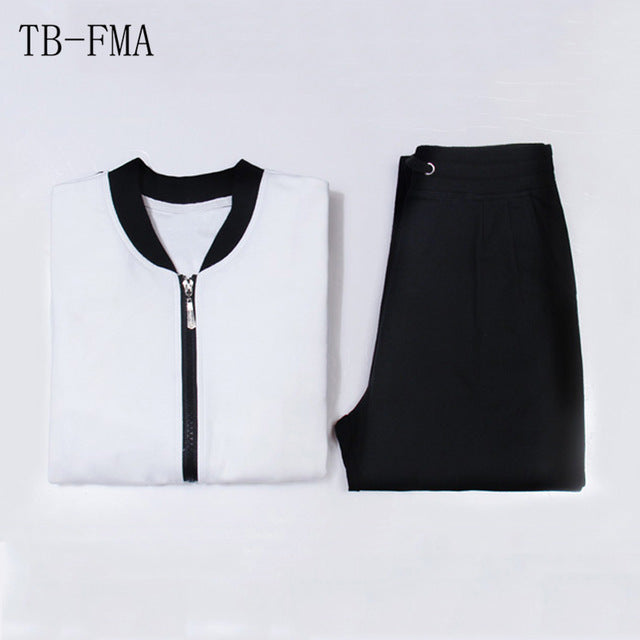 Women's Yoga Sets  2 Piece Coat & Pants Women Fitness Warm Sports Suits New Running Sportswear for Yoga & Baseball Free Shipping